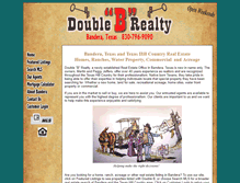 Tablet Screenshot of doublebrealty.com